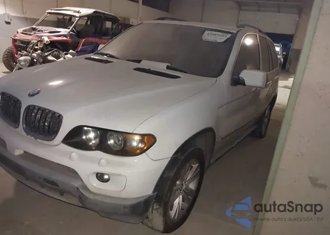 2004 BMW X5 4.4I z USA, uszkodzony, nr VIN 5UXFB53554LV02627